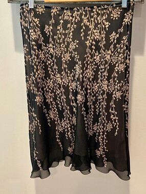 Max Studio 100% silk skirt Medium